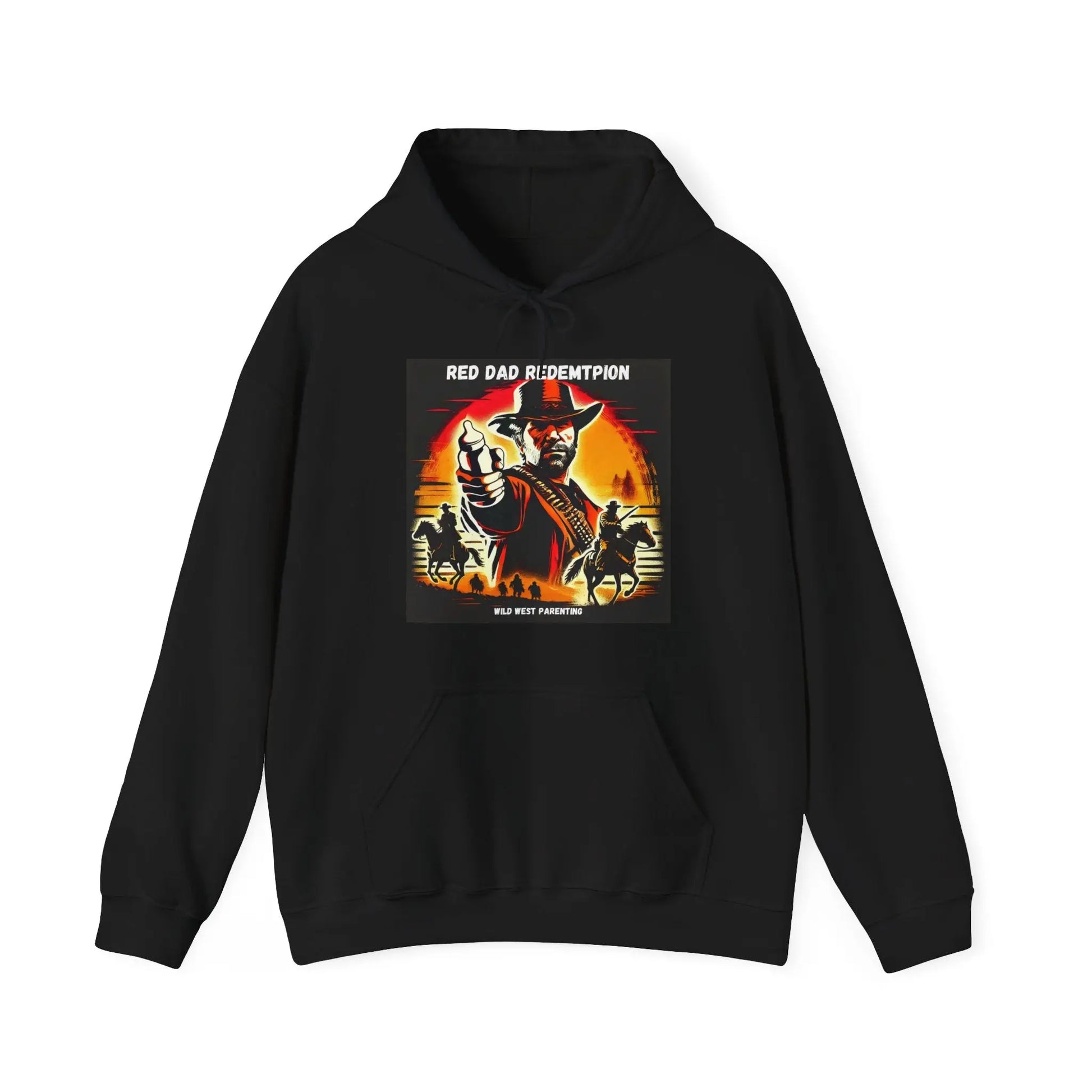 Red Dad Redemption | Unisex Hooded Sweatshirt | Perfect for Red Dead Redemption fans  Geniogoods