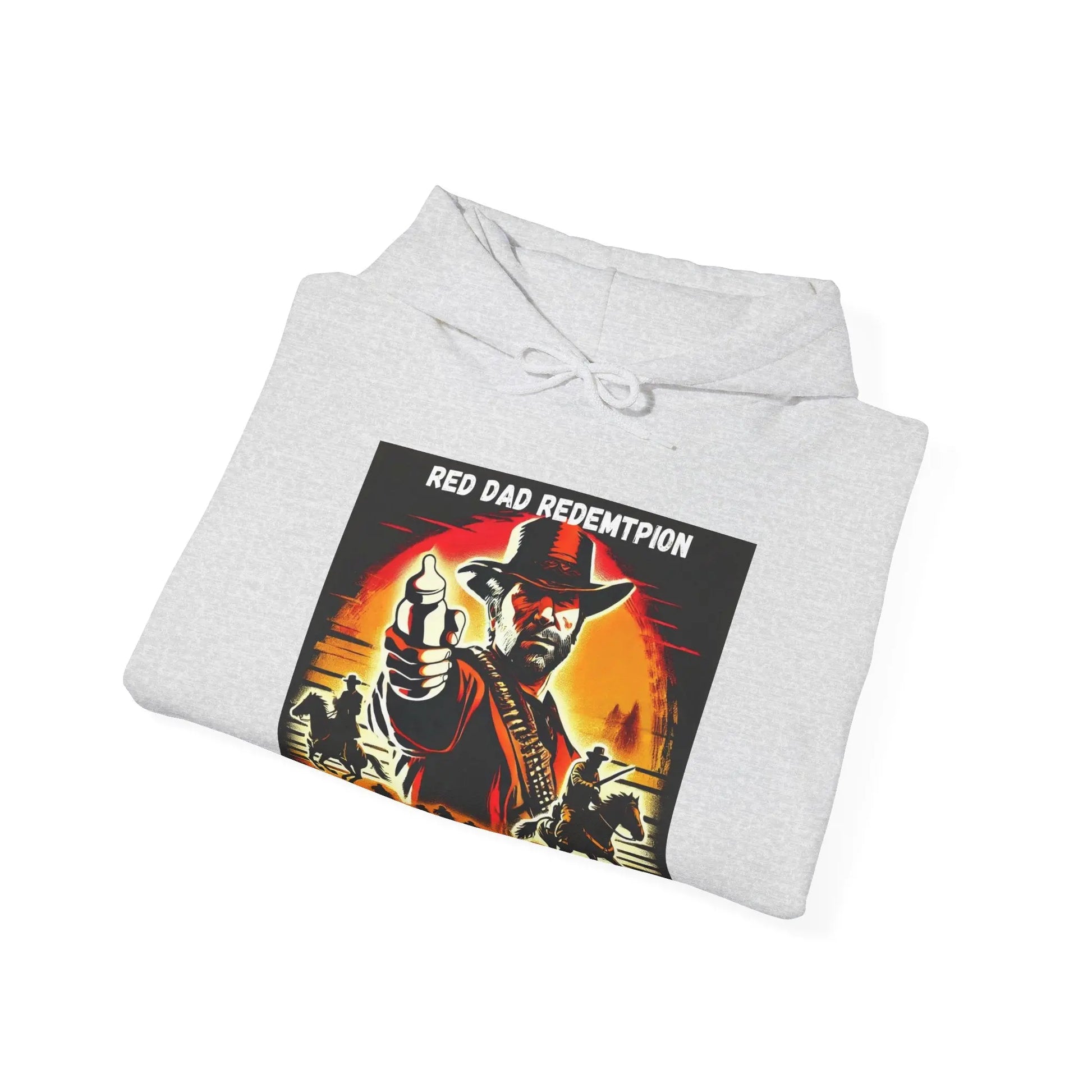 Red Dad Redemption | Unisex Hooded Sweatshirt | Perfect for Red Dead Redemption fans  Geniogoods