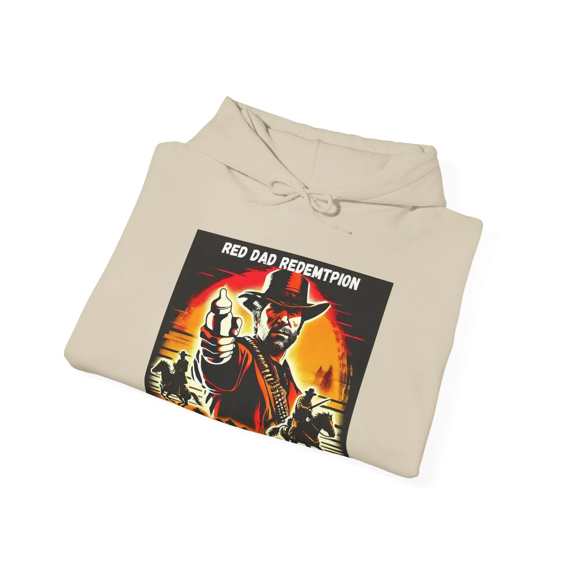Red Dad Redemption | Unisex Hooded Sweatshirt | Perfect for Red Dead Redemption fans  Geniogoods