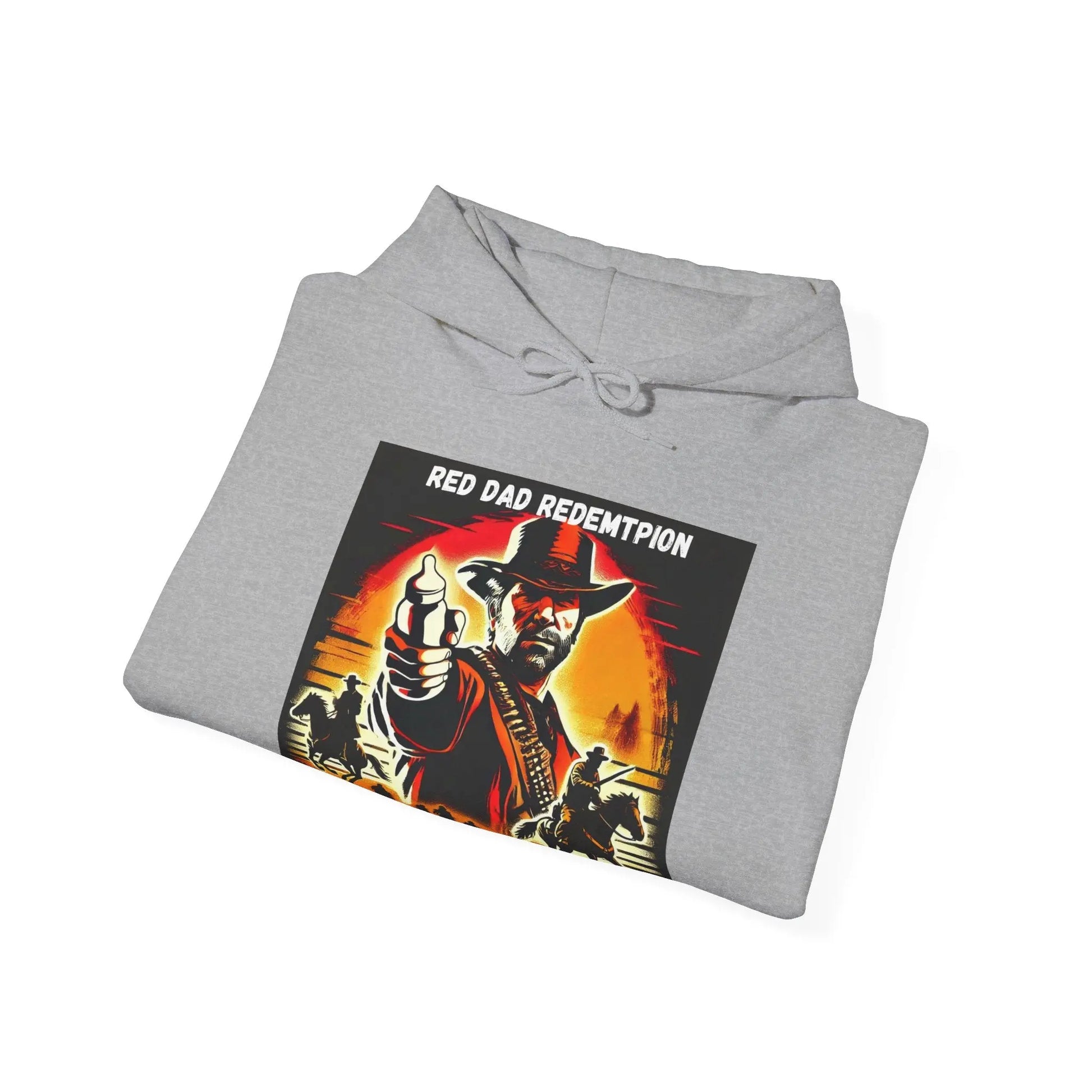 Red Dad Redemption | Unisex Hooded Sweatshirt | Perfect for Red Dead Redemption fans  Geniogoods