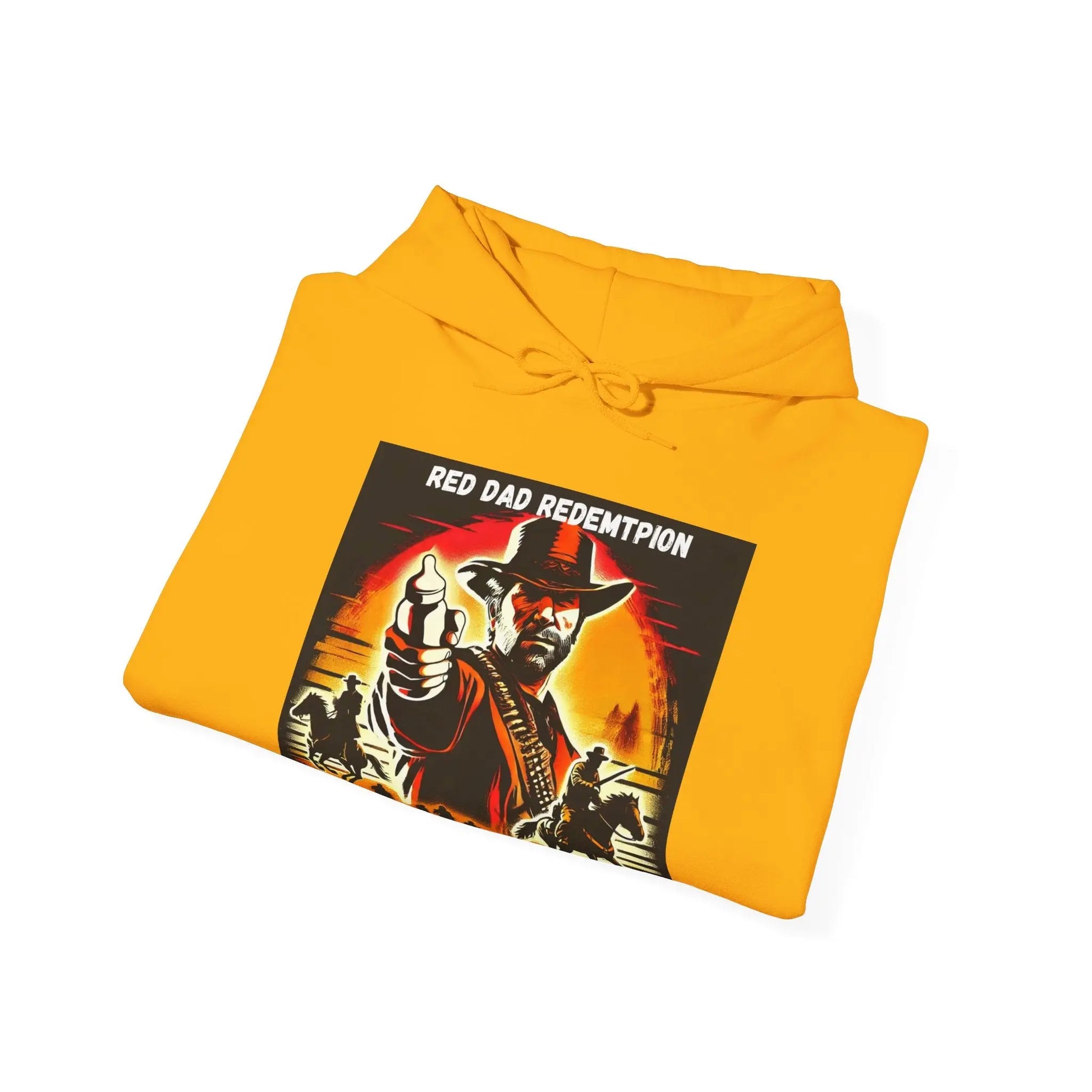 Red Dad Redemption | Unisex Hooded Sweatshirt | Perfect for Red Dead Redemption fans  Geniogoods