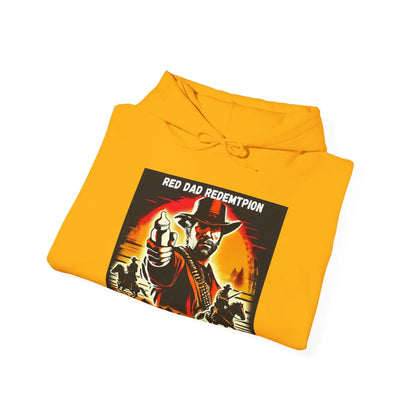 Red Dad Redemption | Unisex Hooded Sweatshirt | Perfect for Red Dead Redemption fans  Geniogoods