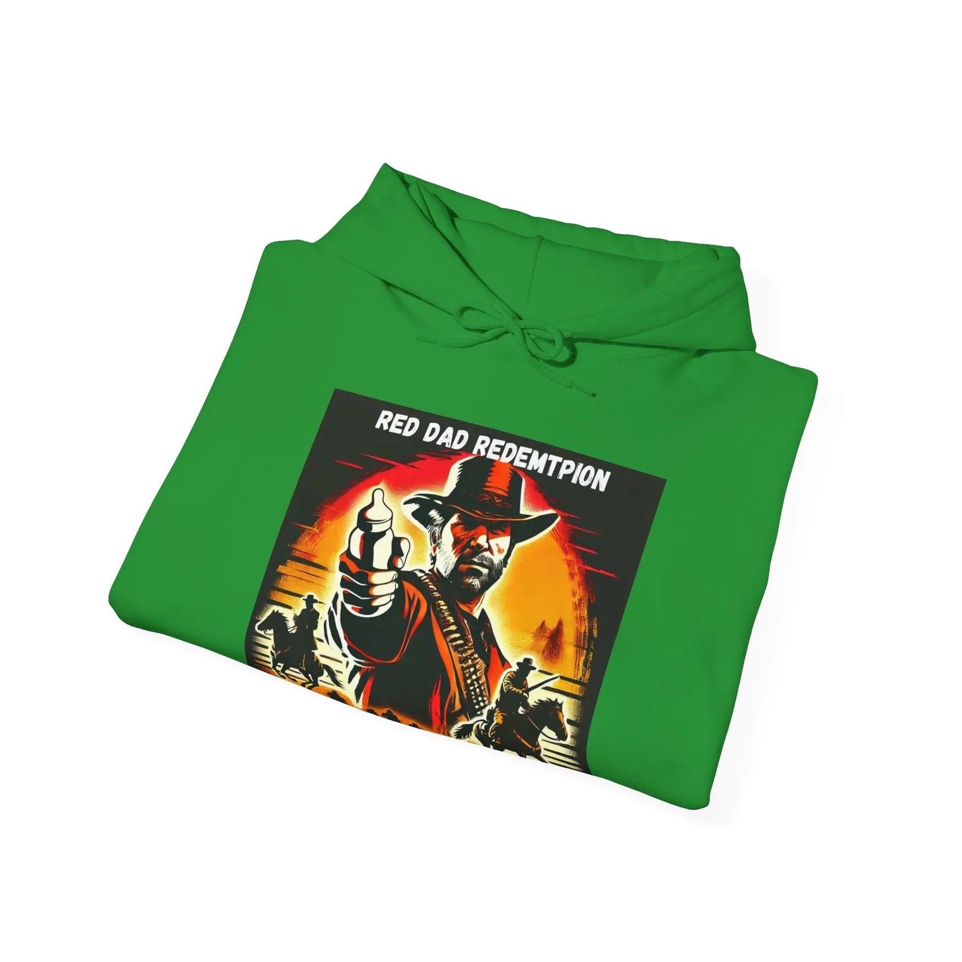 Red Dad Redemption | Unisex Hooded Sweatshirt | Perfect for Red Dead Redemption fans  Geniogoods