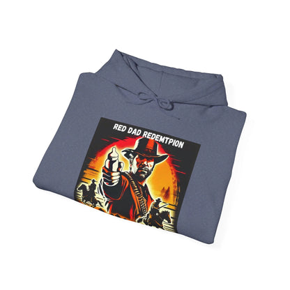 Red Dad Redemption | Unisex Hooded Sweatshirt | Perfect for Red Dead Redemption fans  Geniogoods