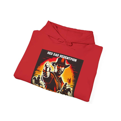 Red Dad Redemption | Unisex Hooded Sweatshirt | Perfect for Red Dead Redemption fans  Geniogoods