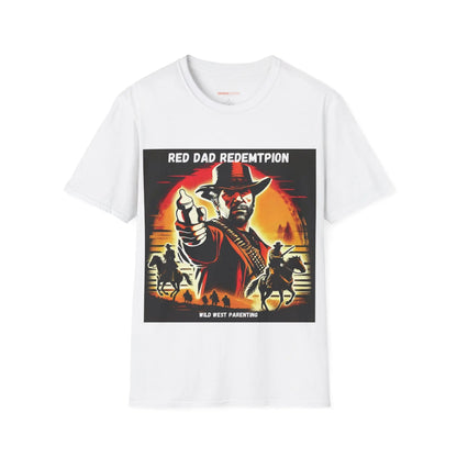 Red Dad Redemption | Unisex Softstyle T-Shirt | Perfect for Red Dead Redemption fans  Geniogoods