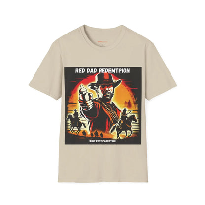 Red Dad Redemption | Unisex Softstyle T-Shirt | Perfect for Red Dead Redemption fans  Geniogoods