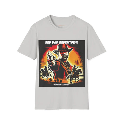 Red Dad Redemption | Unisex Softstyle T-Shirt | Perfect for Red Dead Redemption fans  Geniogoods
