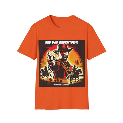 Red Dad Redemption | Unisex Softstyle T-Shirt | Perfect for Red Dead Redemption fans  Geniogoods