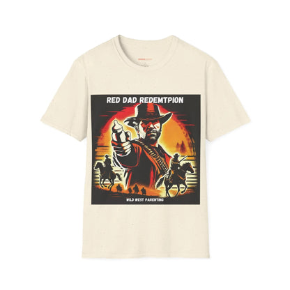 Red Dad Redemption | Unisex Softstyle T-Shirt | Perfect for Red Dead Redemption fans  Geniogoods