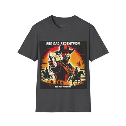 Red Dad Redemption | Unisex Softstyle T-Shirt | Perfect for Red Dead Redemption fans  Geniogoods