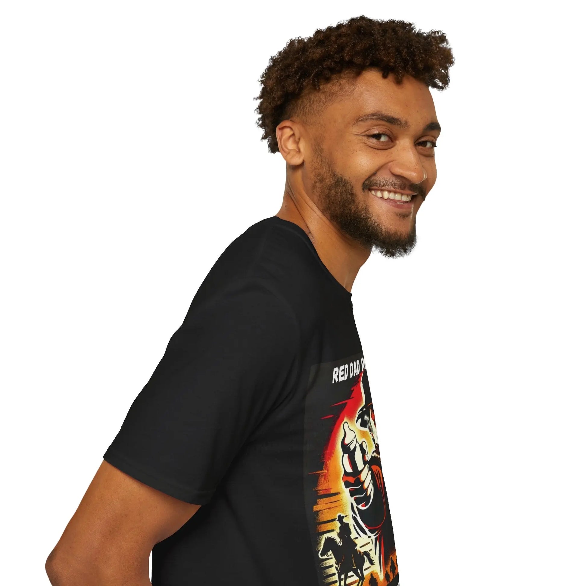 Red Dad Redemption | Unisex Softstyle T-Shirt | Perfect for Red Dead Redemption fans  Geniogoods