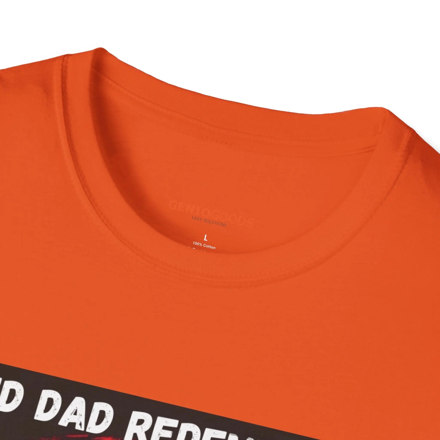 Red Dad Redemption | Unisex Softstyle T-Shirt | Perfect for Red Dead Redemption fans  Geniogoods