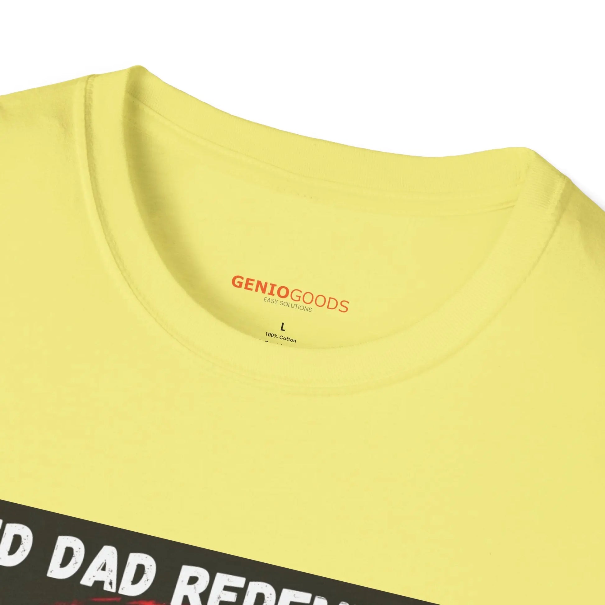 Red Dad Redemption | Unisex Softstyle T-Shirt | Perfect for Red Dead Redemption fans  Geniogoods