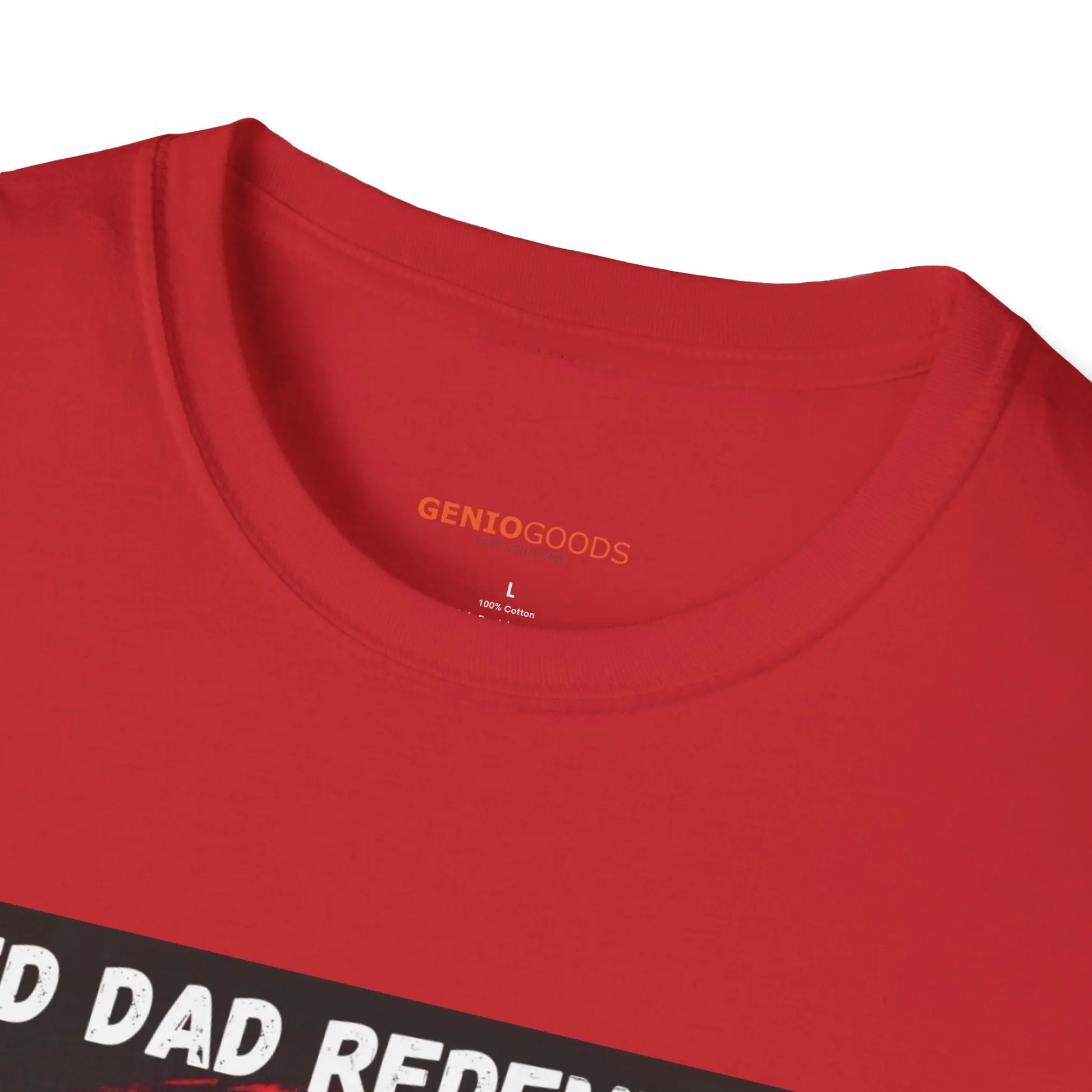 Red Dad Redemption | Unisex Softstyle T-Shirt | Perfect for Red Dead Redemption fans  Geniogoods