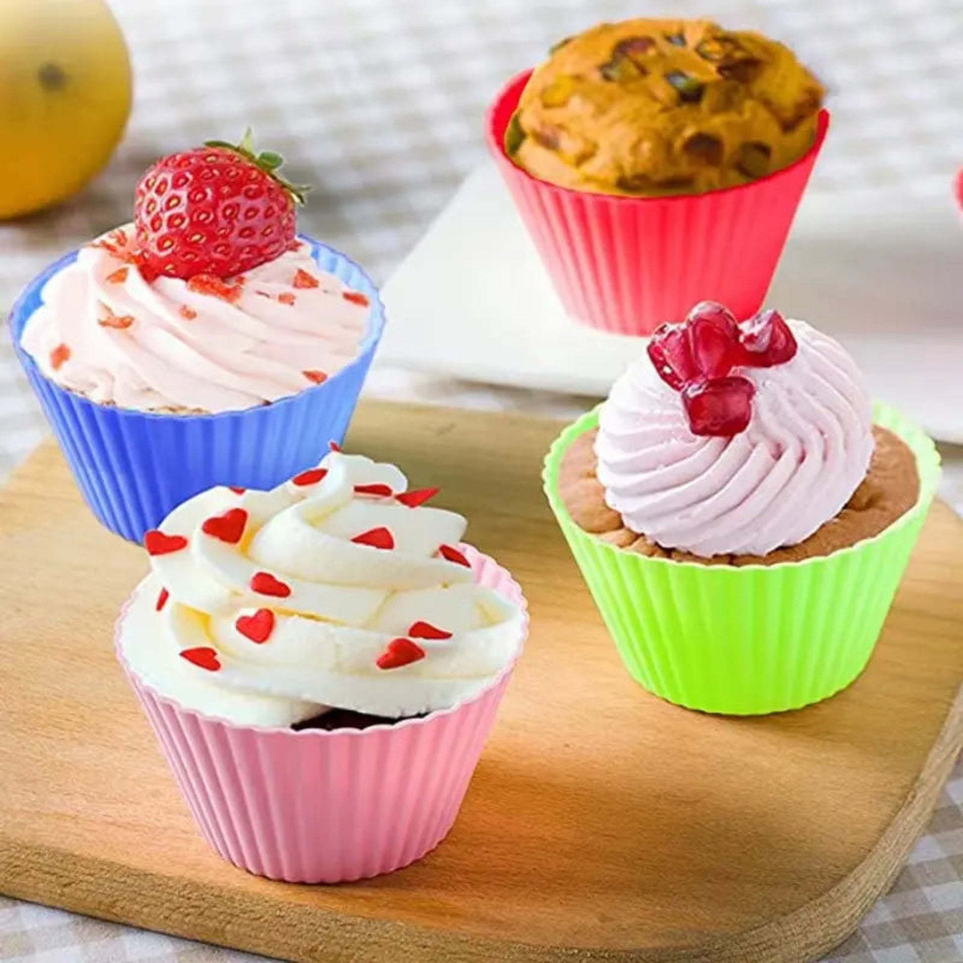 Reusable Silicone Baking Cups | Eco-Friendly & Non-Stick Bakeware