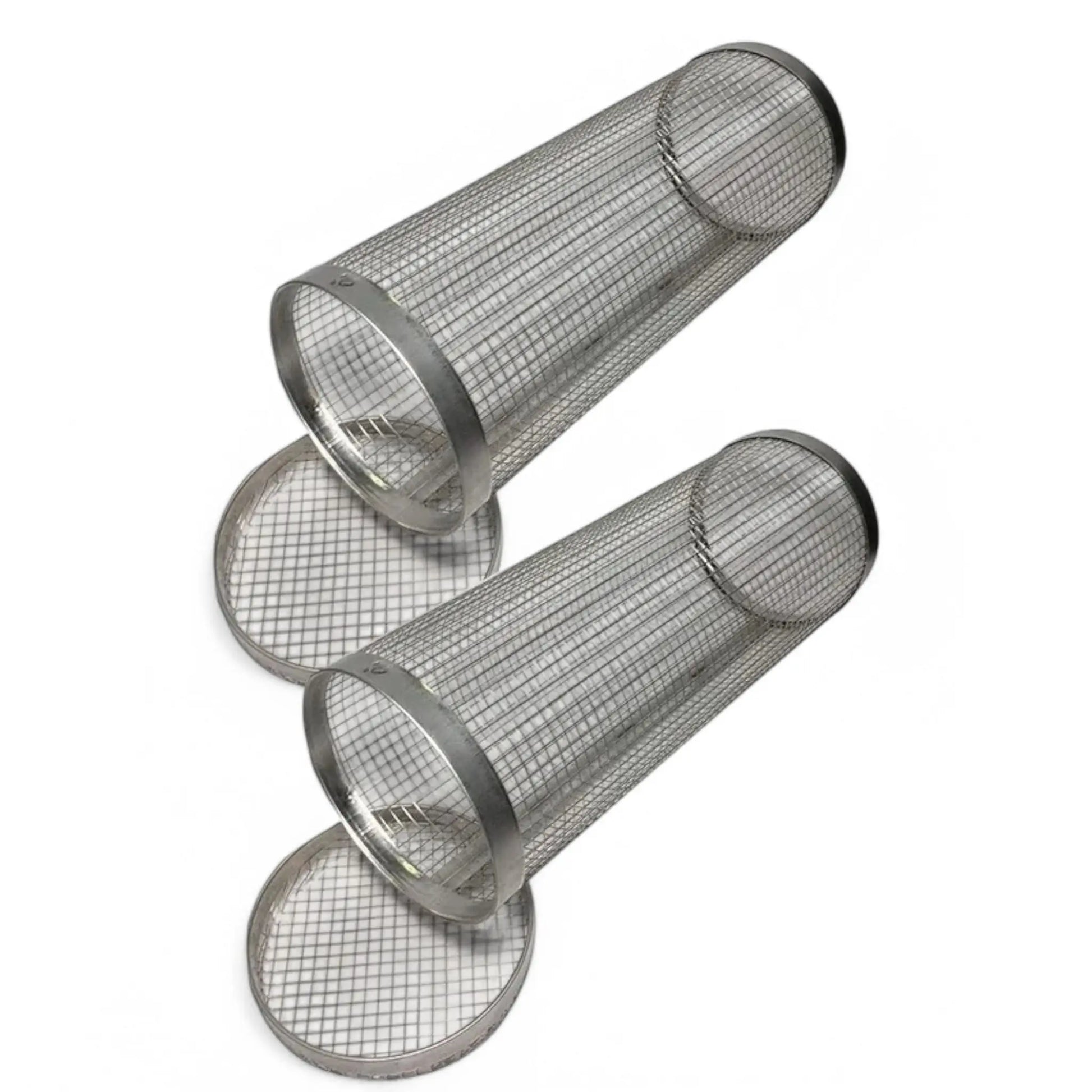 Rolling BBQ Grill Basket – Stainless Steel Mesh for Vegetables & Fish  Geniogoods