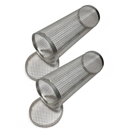 Rolling BBQ Grill Basket – Stainless Steel Mesh for Vegetables & Fish  Geniogoods