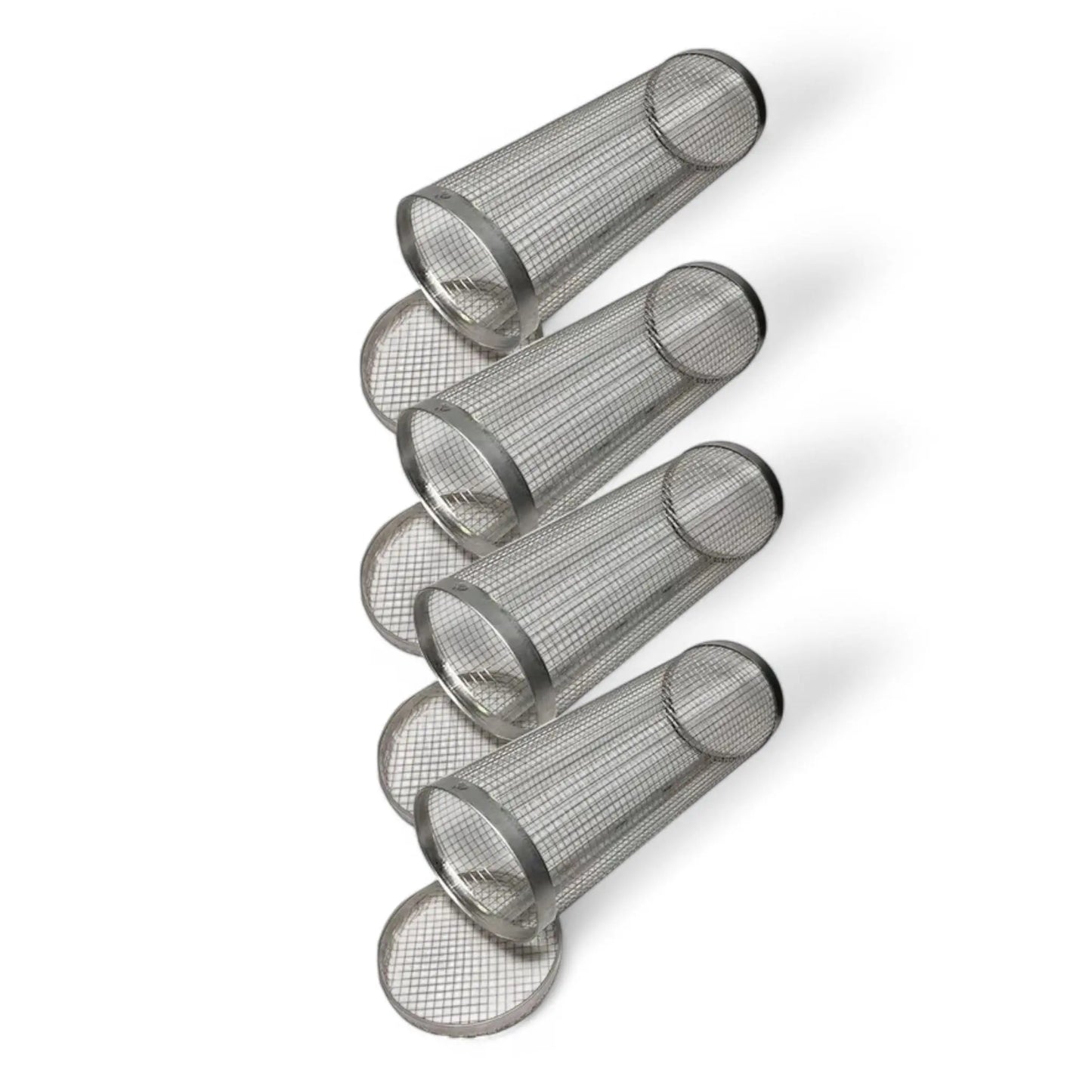 Rolling BBQ Grill Basket – Stainless Steel Mesh for Vegetables & Fish  Geniogoods