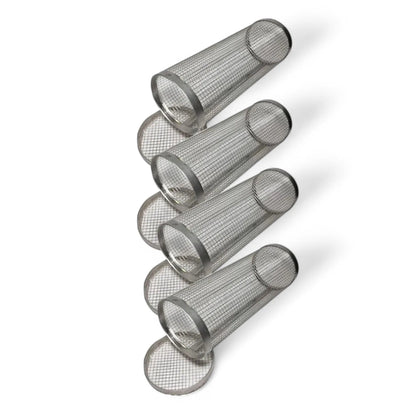 Rolling BBQ Grill Basket – Stainless Steel Mesh for Vegetables & Fish  Geniogoods