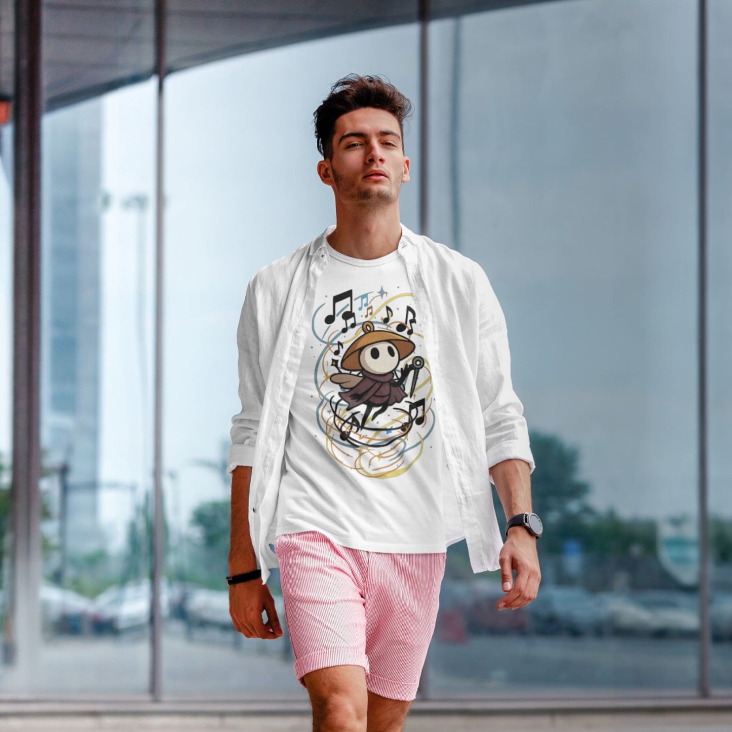 Hollow Knight Silksong Sherma T-Shirt – Musical Tribute – fan-made gamer merch by GenioGoods