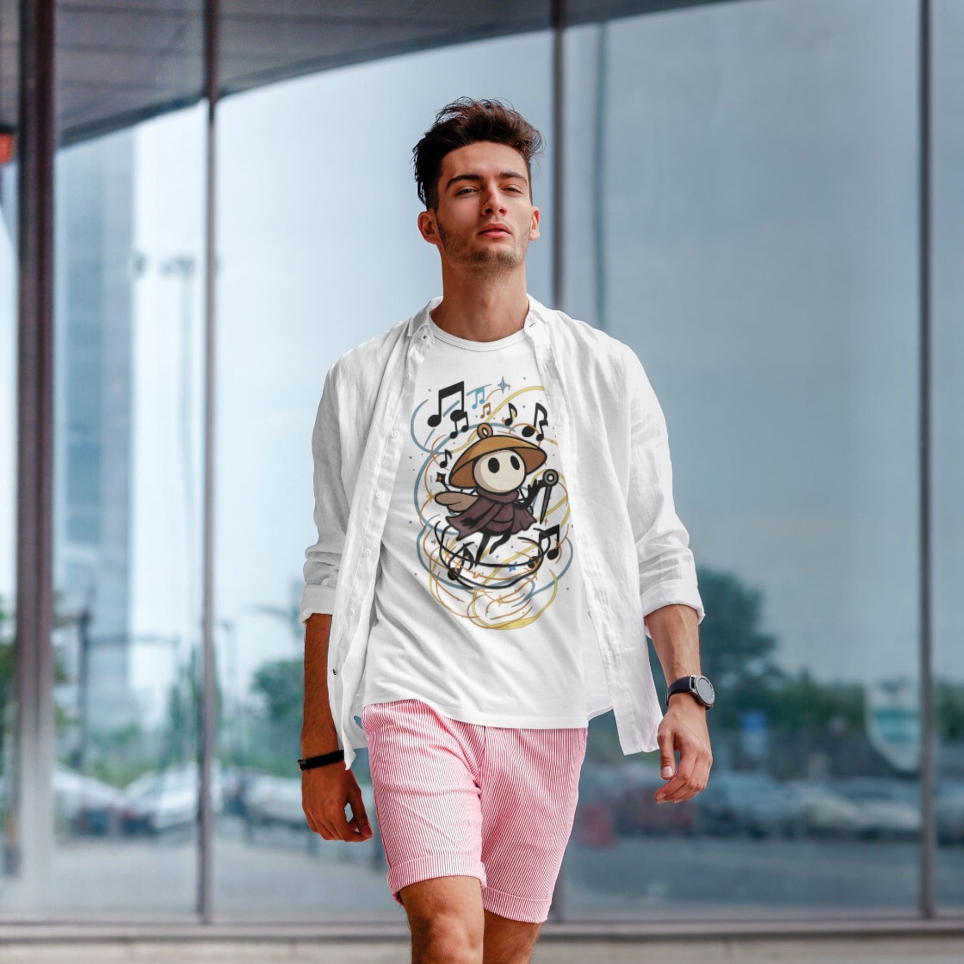 Hollow Knight Silksong Sherma T-Shirt – Musical Tribute – fan-made gamer merch by GenioGoods