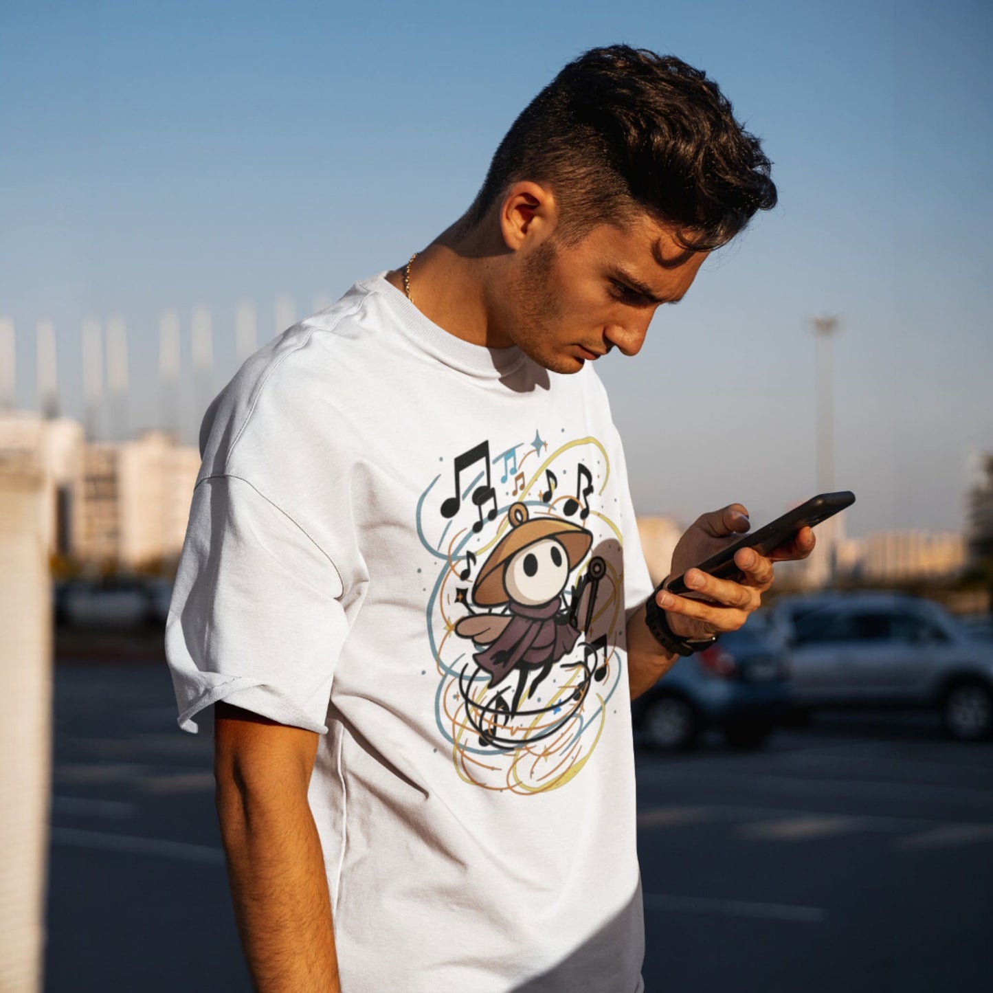 Hollow Knight Silksong Sherma T-Shirt – Musical Tribute – fan-made gamer merch by GenioGoods