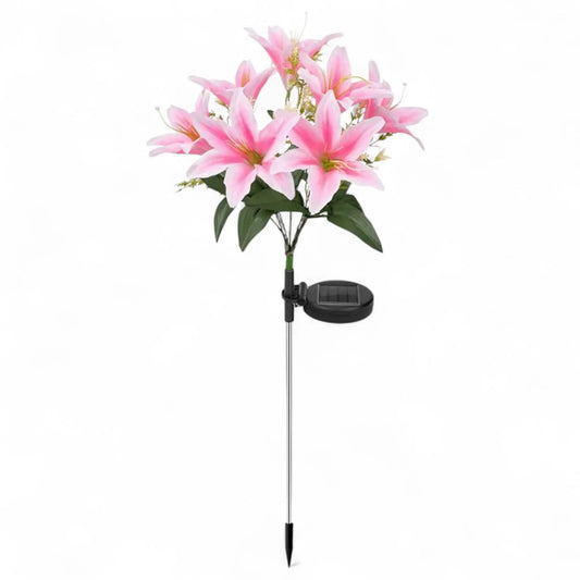 Solar Lily Flower Garden Light – Waterproof LED Outdoor Lamp  Geniogoods