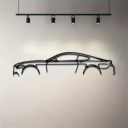 Sports Car Metal Wall Art – Luxury Car Line Decor for Auto Lovers  Geniogoods