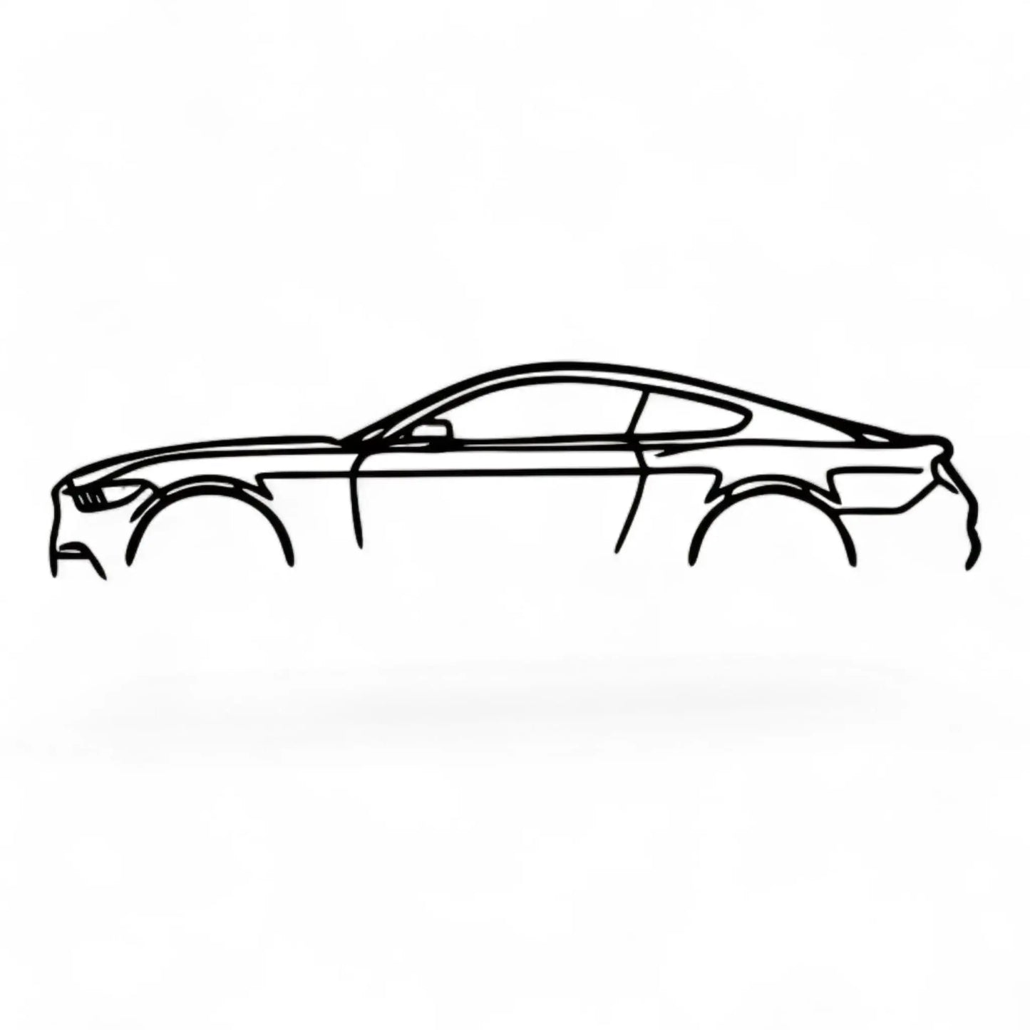 Sports Car Metal Wall Art – Luxury Car Line Decor for Auto Lovers  Geniogoods