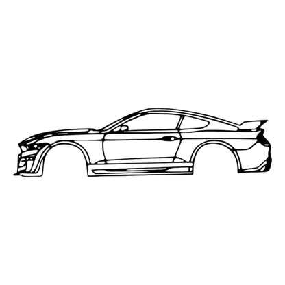 Sports Car Metal Wall Art – Luxury Car Line Decor for Auto Lovers  Geniogoods