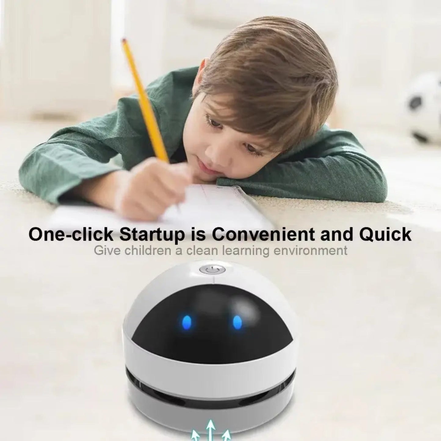 USB Mini Desktop Vacuum | Efficient Cleaning for Home & Office