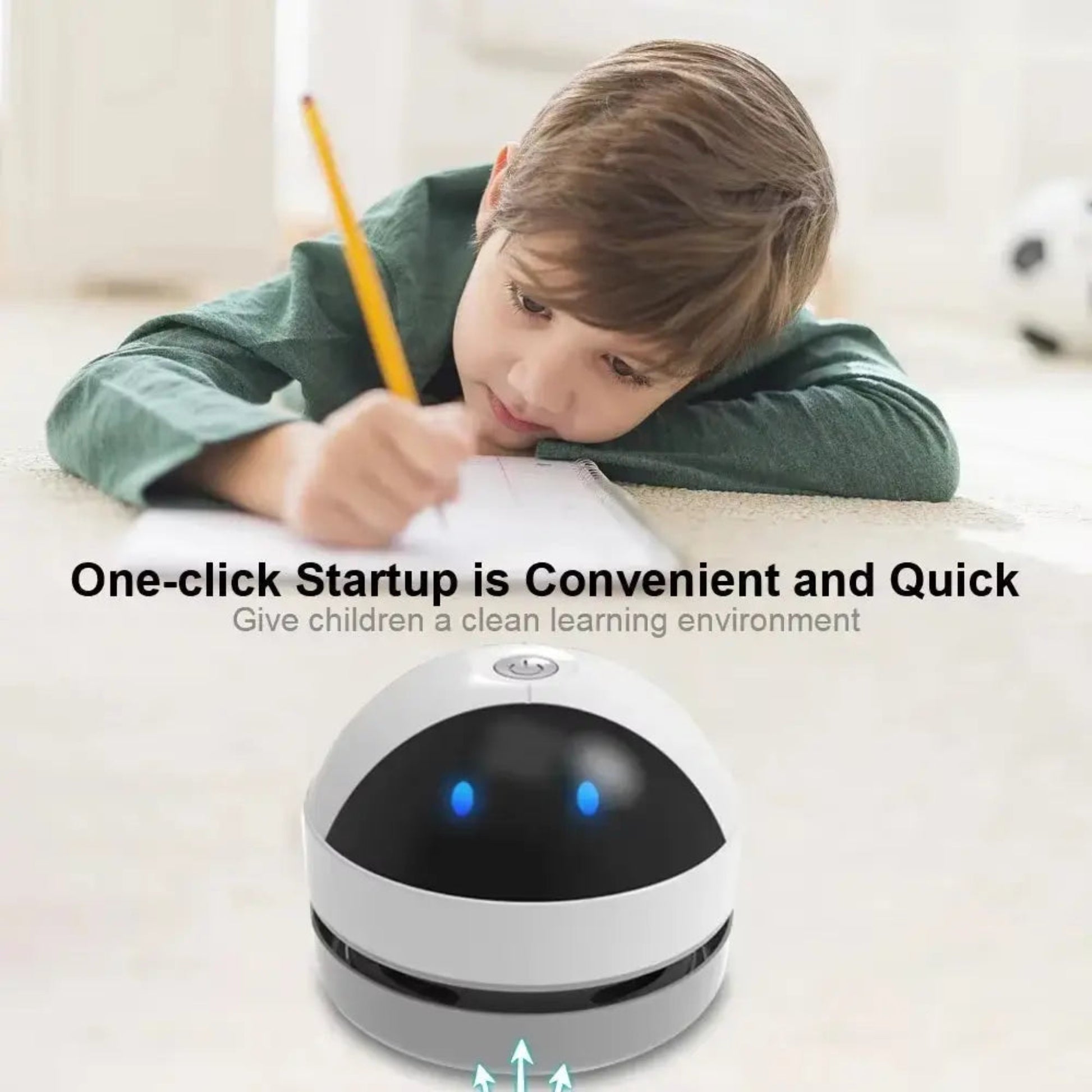 USB Mini Desktop Vacuum | Efficient Cleaning for Home & Office