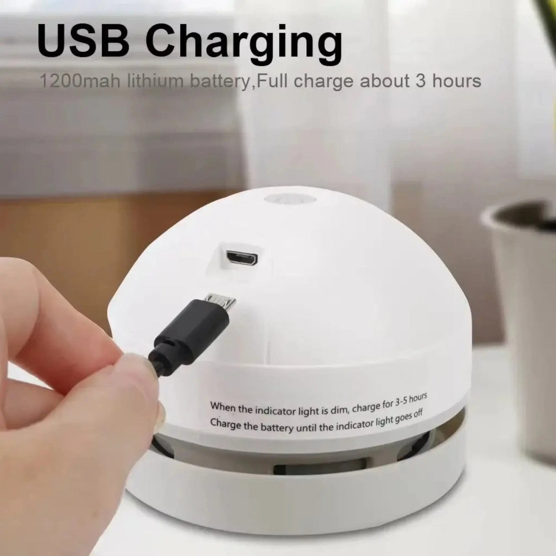 USB Mini Desktop Vacuum | Efficient Cleaning for Home & Office Geniogoods