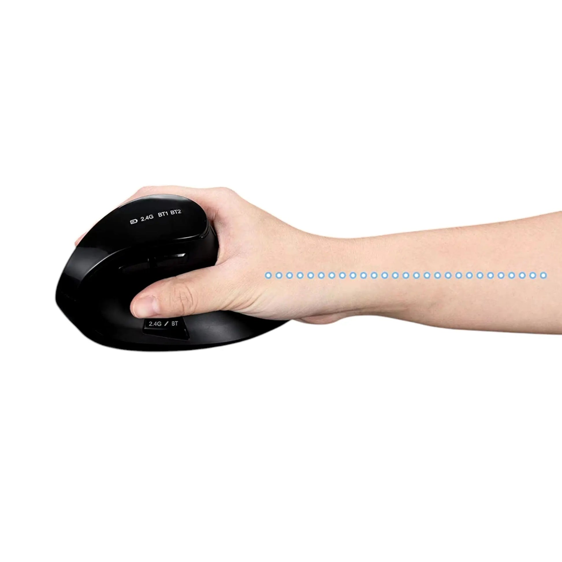Vertical Ergonomic Wireless Mouse | Bluetooth 5.0 & USB Geniogoods