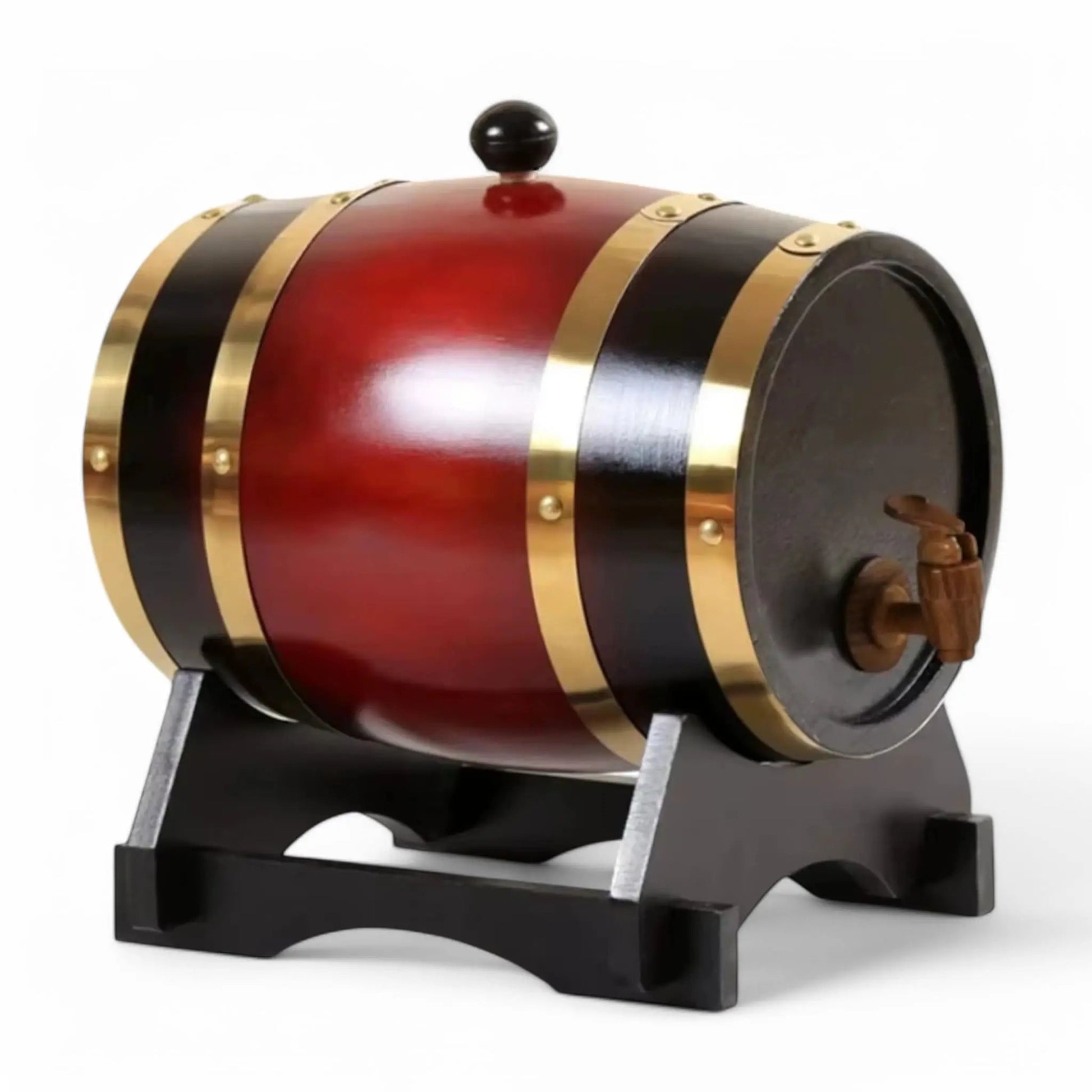 Vintage Oak Whiskey Barrel 1.5L – Rustic Liquor Dispenser Gift  Geniogoods