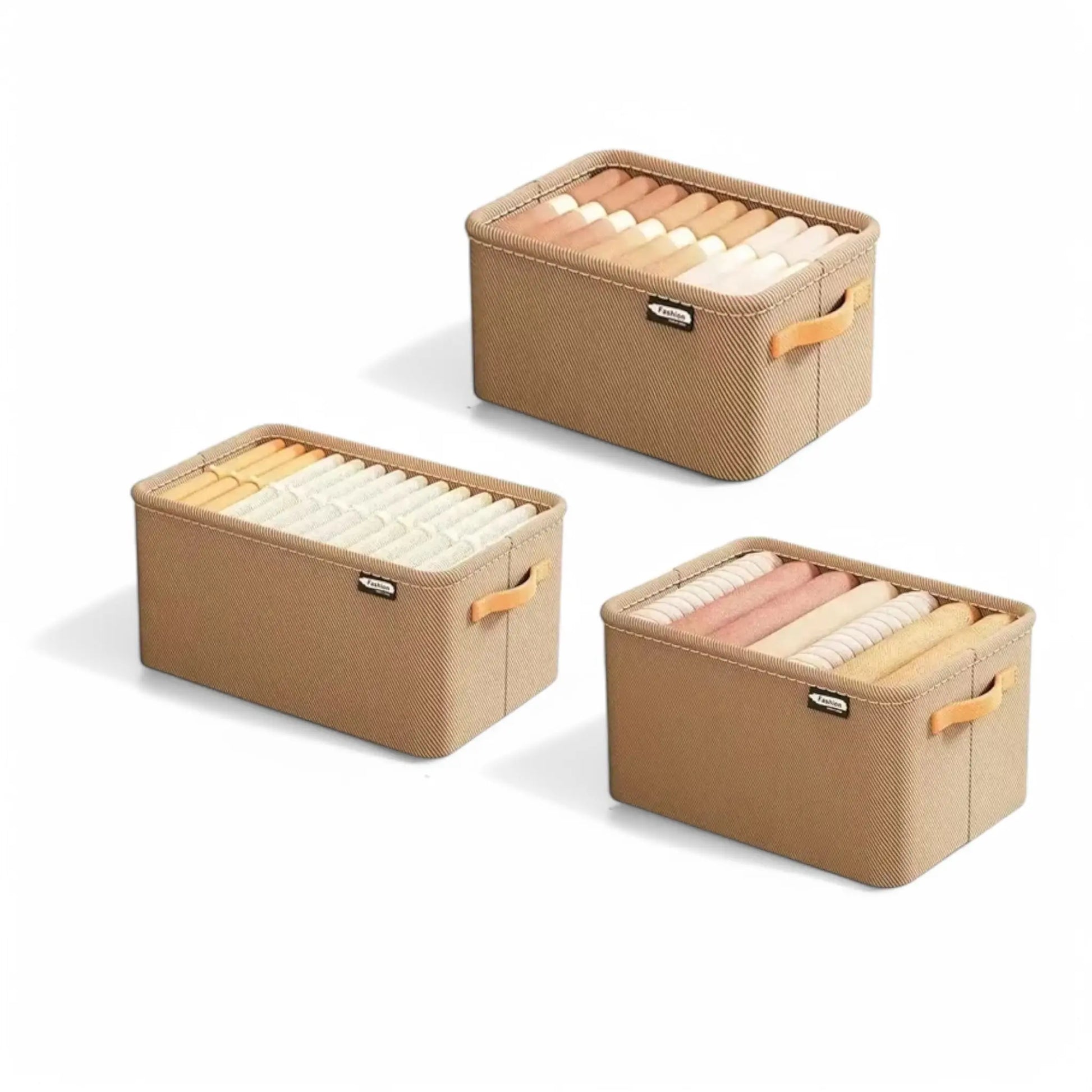 Wardrobe Storage Box – Foldable Organizer for Clothes, Underwear & Socks  Geniogoods