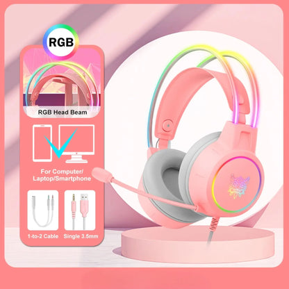 Wired Gaming Headphones with RGB | X15 Pro Geniogoods