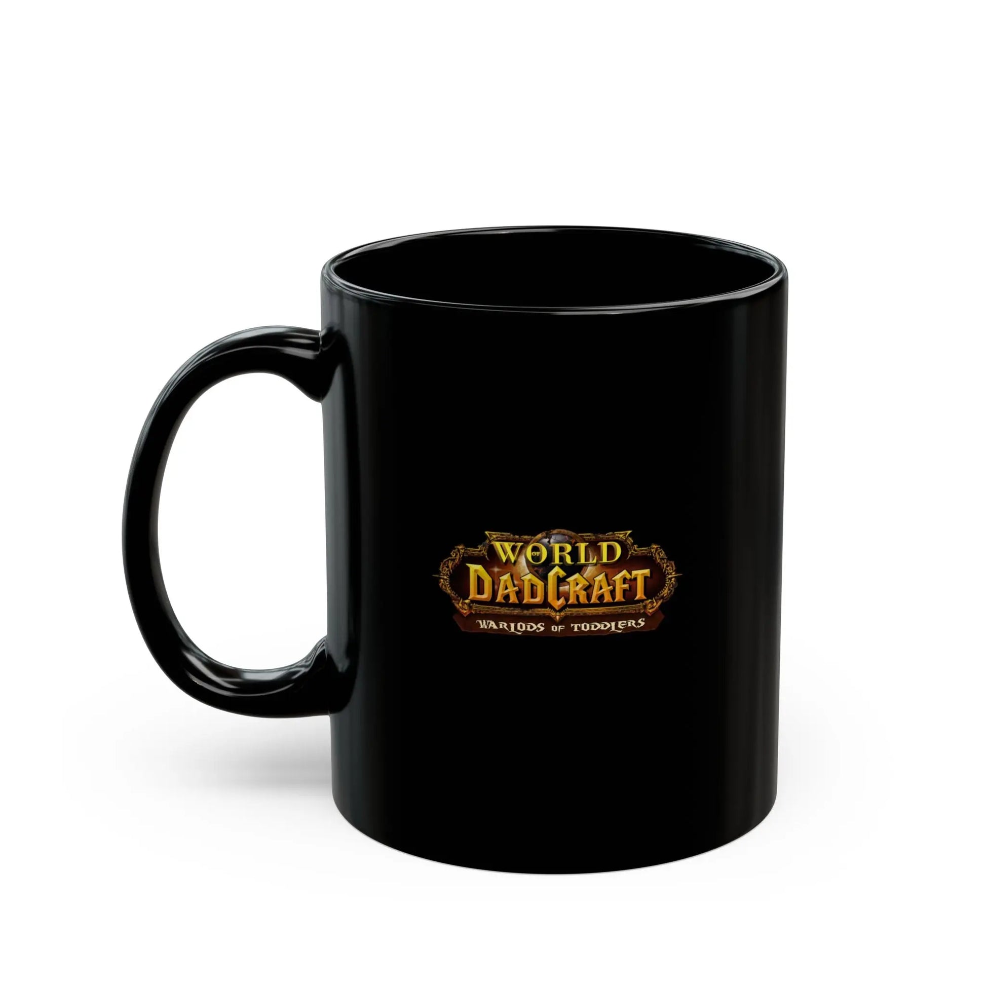 World of Dadcraft  | Black Coffee Mug - 11oz & 15oz | Perfect for World of Warcraft Dads  Geniogoods