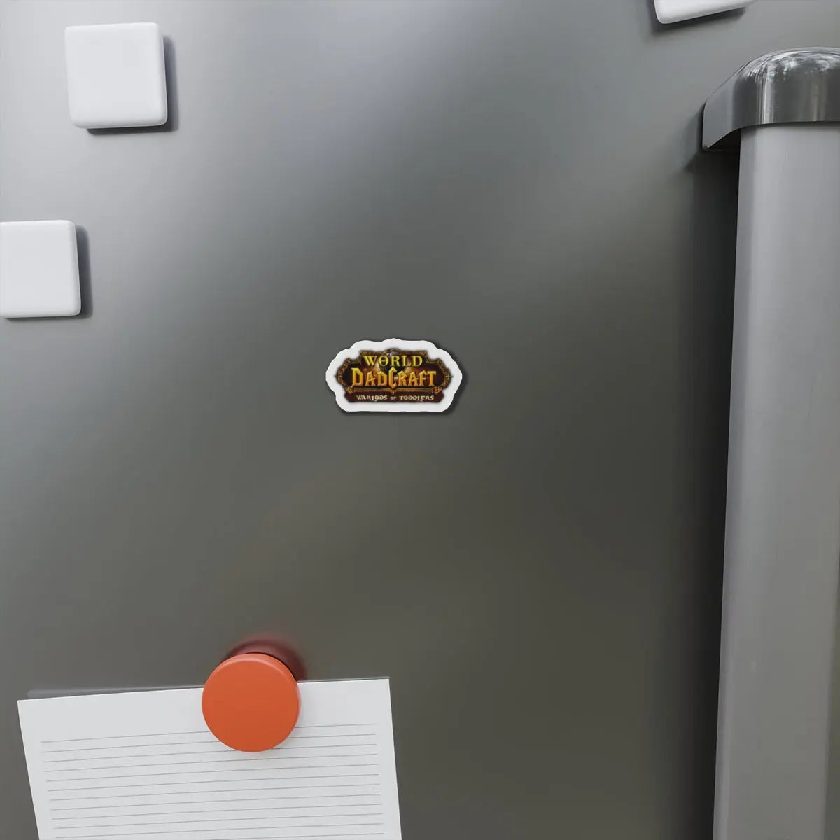 World of Dadcraft | Die-Cut Magnets | Perfect for World of Warcraft Dads  Geniogoods