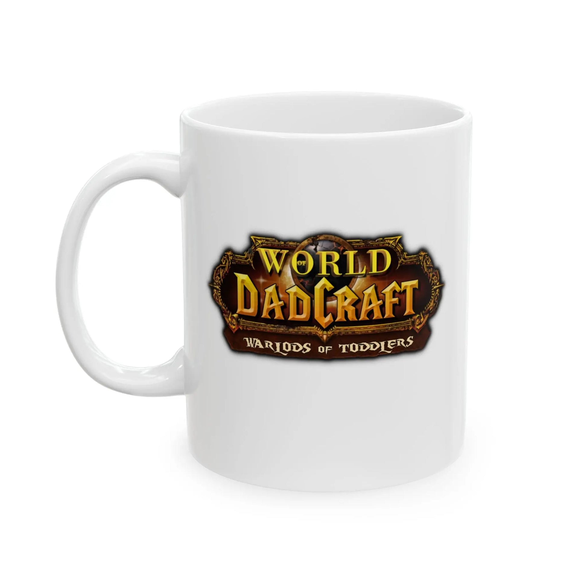 World of Dadcraft | Inspirational Ceramic Mug - 11oz & 15oz | Perfect for World of Warcraft Dads  Geniogoods