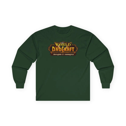 World of Dadcraft | Long Sleeve Tee | Perfect for World of Warcraft Dads  Geniogoods