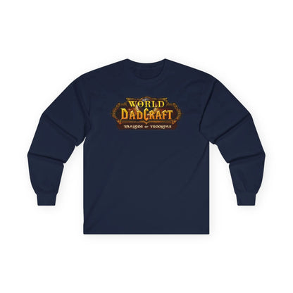 World of Dadcraft | Long Sleeve Tee | Perfect for World of Warcraft Dads  Geniogoods