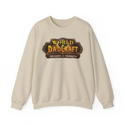 World of Dadcraft | Unisex Crewneck Sweatshirt | Perfect for World of Warcraft Dads  Geniogoods