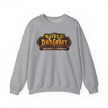 World of Dadcraft | Unisex Crewneck Sweatshirt | Perfect for World of Warcraft Dads  Geniogoods