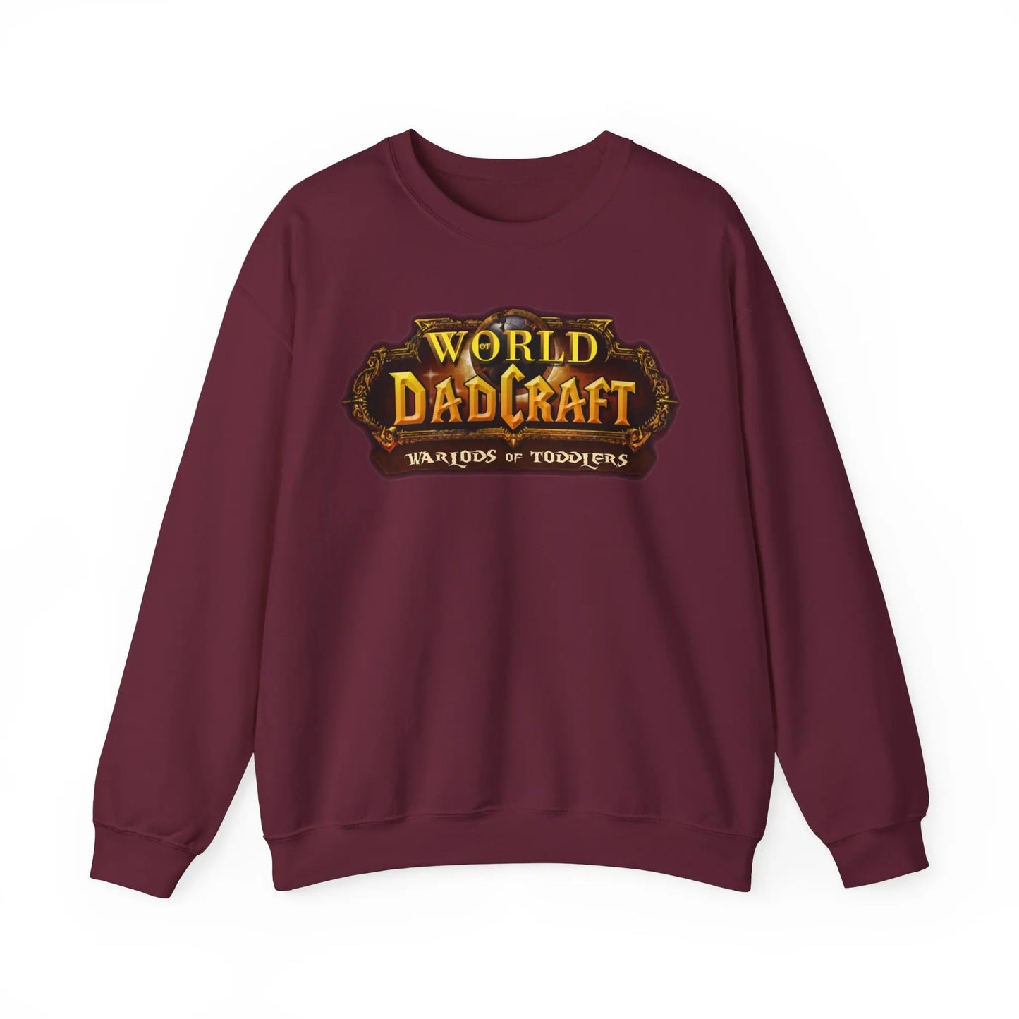 World of Dadcraft | Unisex Crewneck Sweatshirt | Perfect for World of Warcraft Dads  Geniogoods