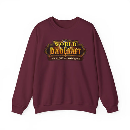 World of Dadcraft | Unisex Crewneck Sweatshirt | Perfect for World of Warcraft Dads  Geniogoods