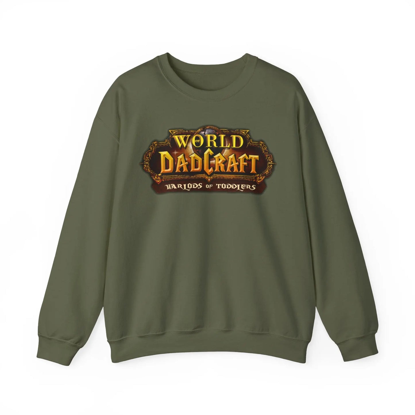 World of Dadcraft | Unisex Crewneck Sweatshirt | Perfect for World of Warcraft Dads  Geniogoods
