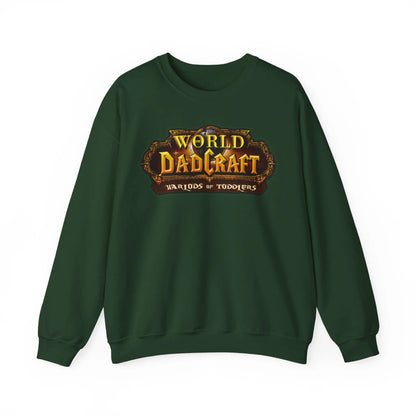 World of Dadcraft | Unisex Crewneck Sweatshirt | Perfect for World of Warcraft Dads  Geniogoods