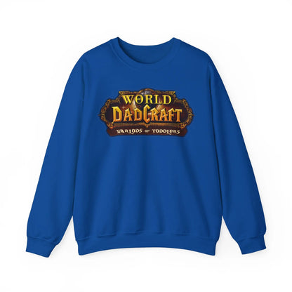 World of Dadcraft | Unisex Crewneck Sweatshirt | Perfect for World of Warcraft Dads  Geniogoods